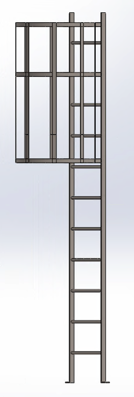9. escalera de gato